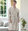 Men's Organic Turkish Cotton Terry Kimono Robe | Terry Cloth Bathrobe