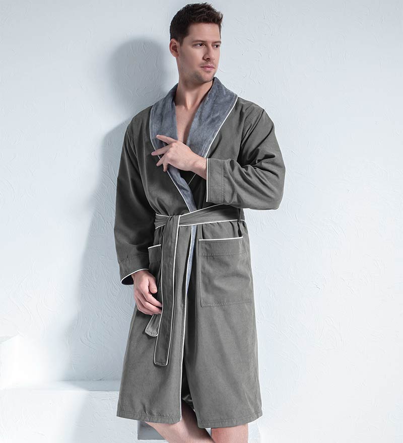 Microfiber Bathrobes for Women's, Men's: 90-day returns – SEYANTE